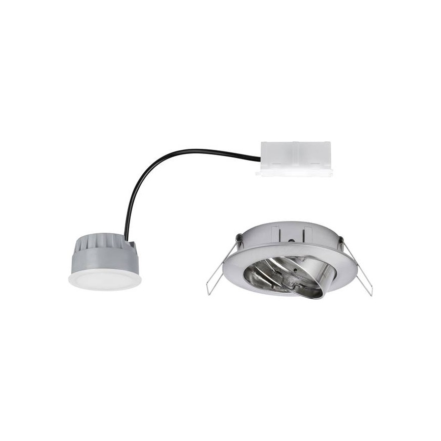Paulmann 93963 - LED/7W IP23 Bathroom dimmable ceiling light COIN 230V