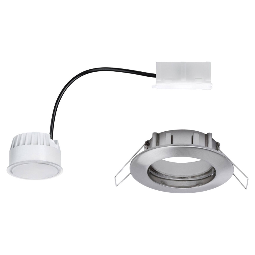 Paulmann 93975 - LED/6,8W IP44 Bathroom recessed light COIN 230V