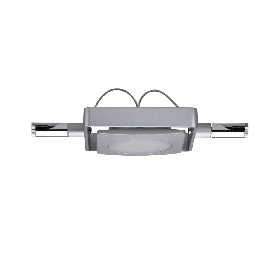 Paulmann 94107 - Set of 4 LED spotlights, 4.3W each, for MAC 230V cable system, matte chrome