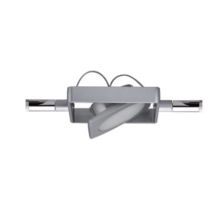 Paulmann 94107 - Set of 4 LED spotlights, 4.3W each, for MAC 230V cable system, matte chrome