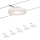 Paulmann 94109 - SET 5xLED/4,3W Complete MAC cable system 230V white