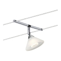 Paulmann 94138 - COLMAR Cable Lighting System Spotlight 1xGU4/10W, 12V, White/Polished Chrome