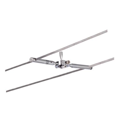 Paulmann 94147 - 1xGU5,3/10W Spotlight for TOGO cable lighting system 12V matte chrome