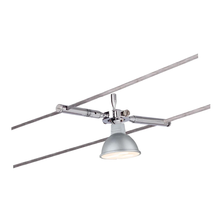 Paulmann 94147 - 1xGU5,3/10W Spotlight for string system TOGO 12V matte chrome