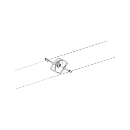 Paulmann 94152 - Complete MAC cable lighting system 230V, set of 7 x GU5.3/10W, matte chrome