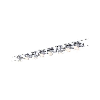 Paulmann 94153 - SET 8xGU5,3/10W Spotlight for a string system CARDAN 230V