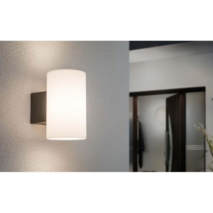 Paulmann 94186 - 1xE27/15W IP54 Outdoor wall light TUBE 230V