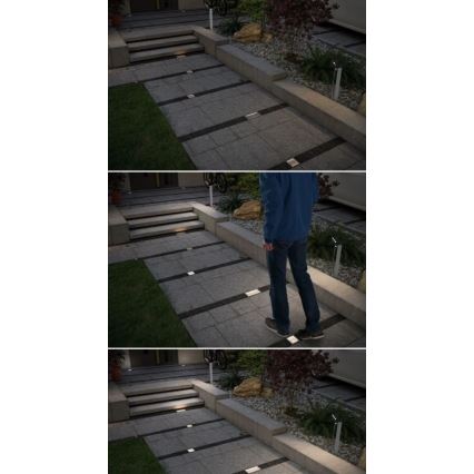 Paulmann 94238 - LED/0,7W IP67 Driveway solar light with sensor ARON 3,7V