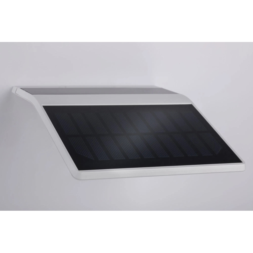 Paulmann 94244 - LED/1.2W IP44 Solar wall light with sensor YOKO 3.7V 1800 mAh white