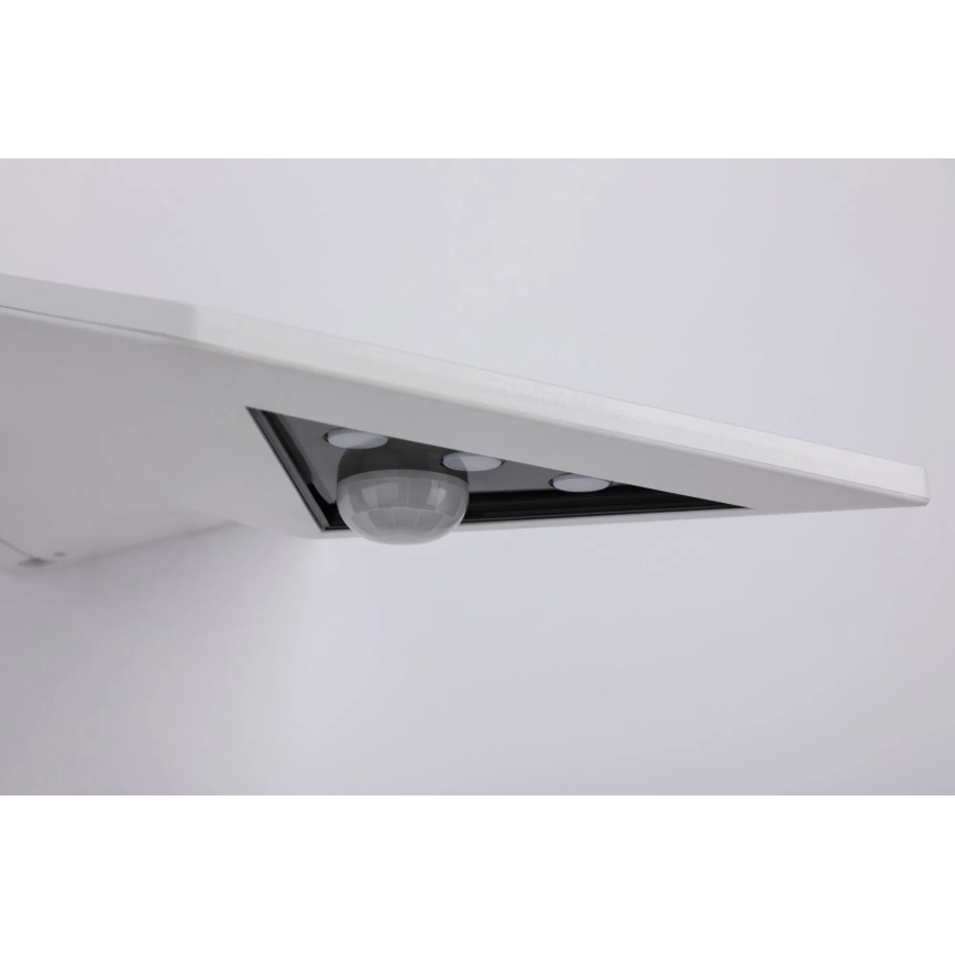 Paulmann 94244 - LED/1.2W IP44 Solar wall light with sensor YOKO 3.7V 1800 mAh white