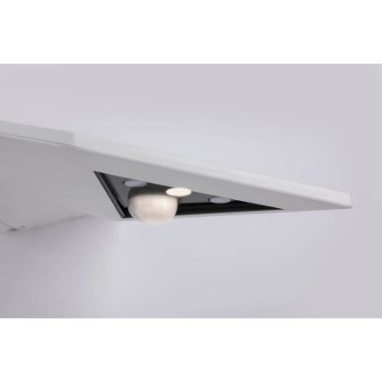 Paulmann 94244 - LED/1.2W IP44 Solar wall light with sensor YOKO 3.7V 1800 mAh white