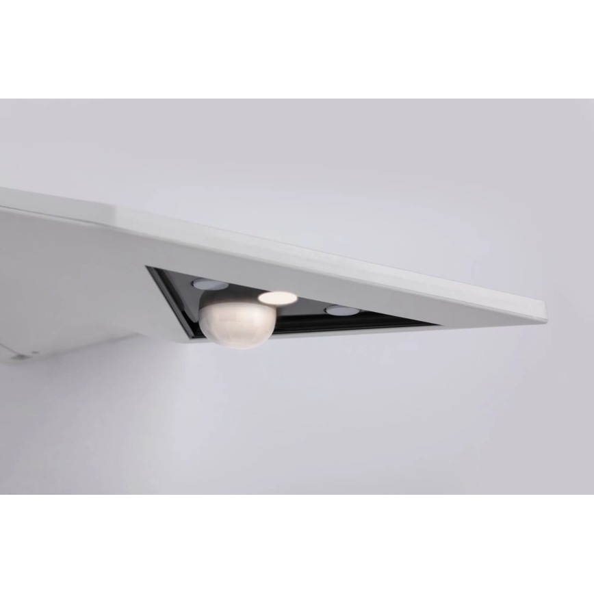 Paulmann 94244 - LED/1.2W IP44 Solar wall light with sensor YOKO 3.7V 1800 mAh white