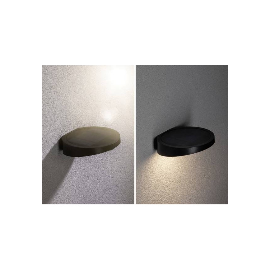 Paulmann 94246 - LED/1,2W IP44 Outdoor solar light with sensor RYSE 3,7V