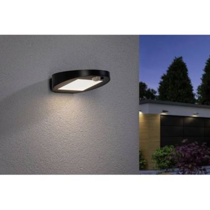 Paulmann 94246 - LED/1,2W IP44 Outdoor solar light with sensor RYSE 3,7V