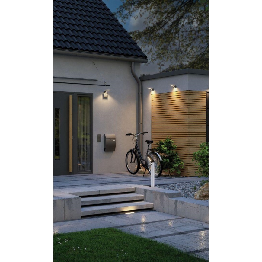 Paulmann 94252 - LED/1,2W IP44 Solar outdoor lamp with sensor SOLEY 230V