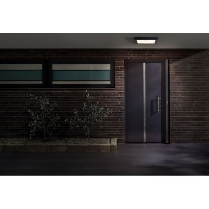 Paulmann 94255 - LED/13W IP44 House number with a sensor 230V