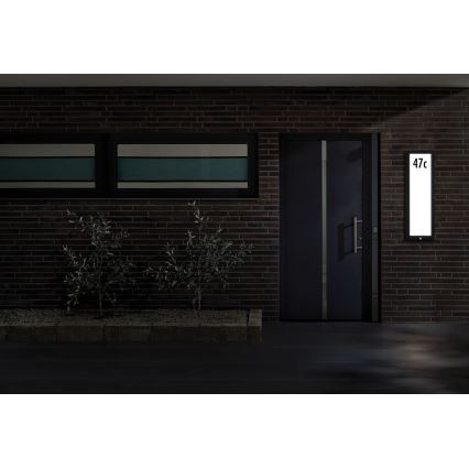 Paulmann 94257 - LED/19W IP44 House number with sensor 230V