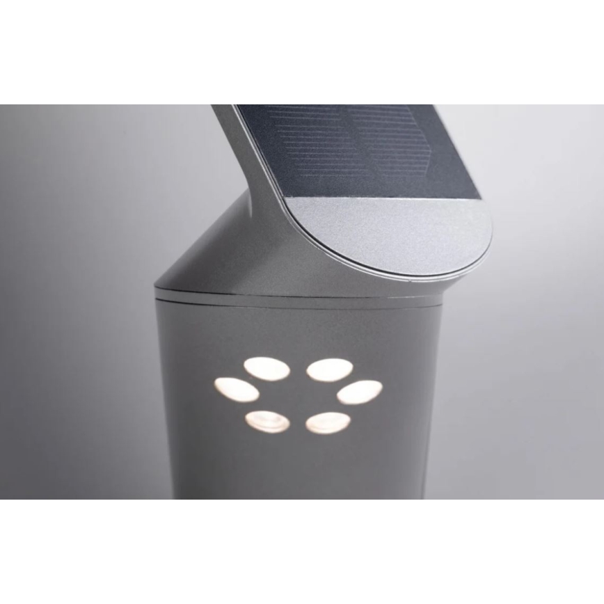 Paulmann 94261 - LED/1,2W IP44 Solar wall light with a sensor ILIAS 3,7V