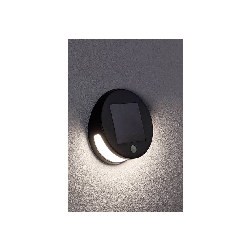 Paulmann 94265 - LED/3W IP44 Outdoor solar light with sensor HELENA 3,7V 1800 mAh