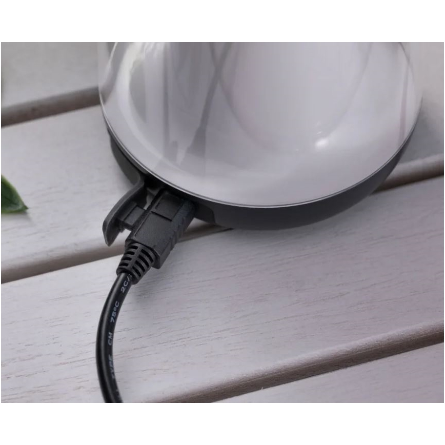 Paulmann 94267 - LED/1,3W IP44 Outdoor dimmable lamp CUPULINO 5V 2000 mAh