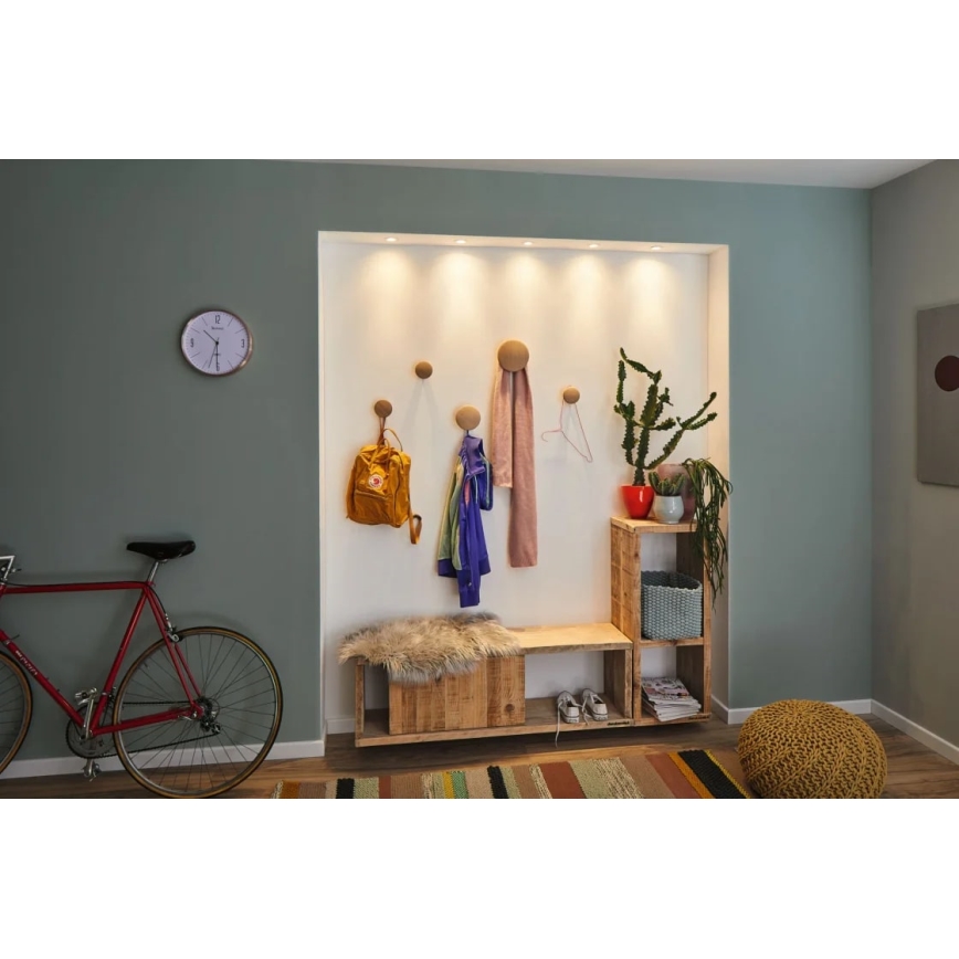 Paulmann 94292 - LED/4W IP23 Bathroom recessed light COIN 230V