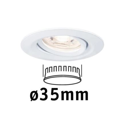 Paulmann 94292 - LED/4W IP23 Bathroom recessed light COIN 230V
