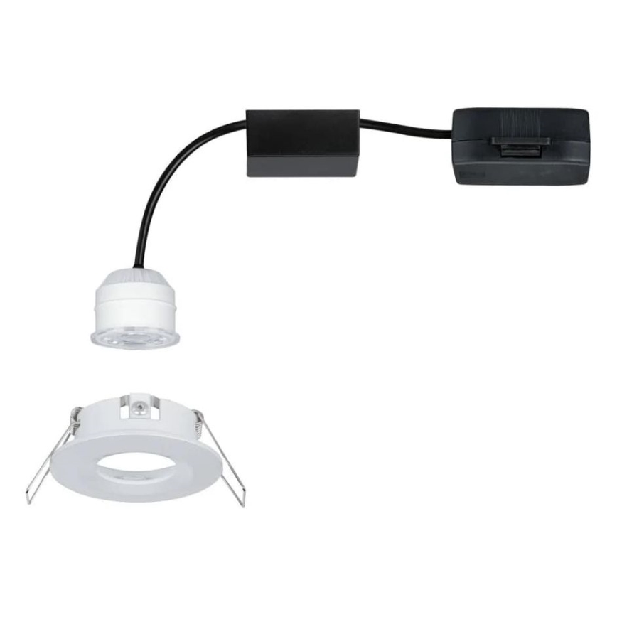 Paulmann 94298 - LED/4W IP44 Bathroom recessed light COIN 230V