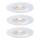 Paulmann 94299 - SET 3xLED/4W IP44 Bathroom recessed light NOVA 230V