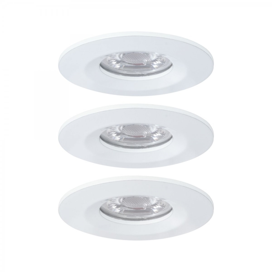Paulmann 94299 - SET 3xLED/4W IP44 Bathroom recessed light NOVA 230V