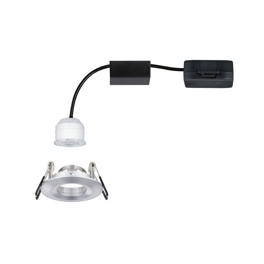 Paulmann 94304 - LED/4W IP44 Bathroom recessed light COIN 230V