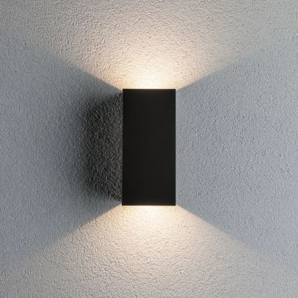 Paulmann 94325 - 2xLED/6,5W IP44 Outdoor wall light FLAME 230V