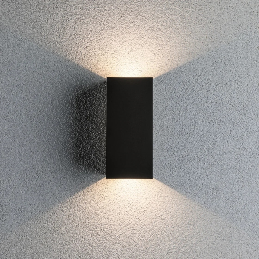 Paulmann 94325 - 2xLED/6,5W IP44 Outdoor wall light FLAME 230V