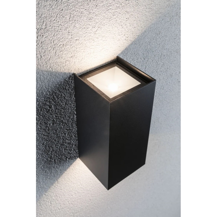 Paulmann 94325 - 2xLED/6,5W IP44 Outdoor wall light FLAME 230V