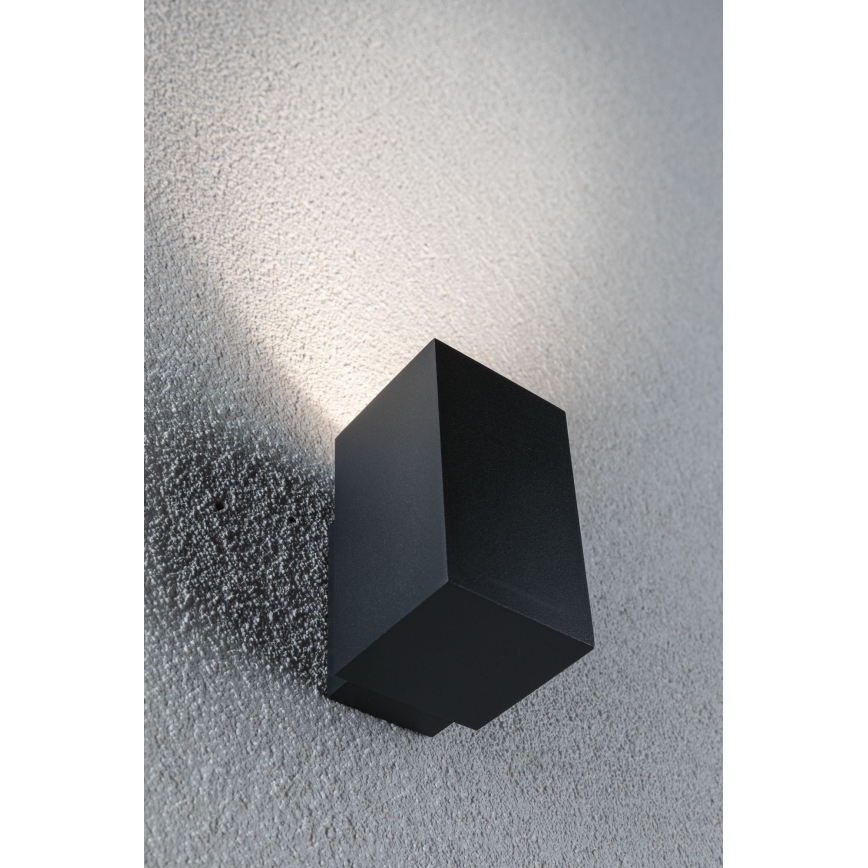 Paulmann 94327 - LED/3,8W IP44 Outdoor wall light FLAME 230V anthracite