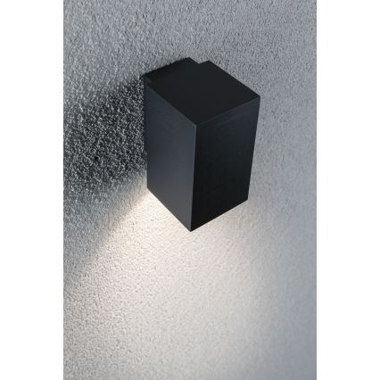 Paulmann 94327 - LED/3,8W IP44 Outdoor wall light FLAME 230V anthracite