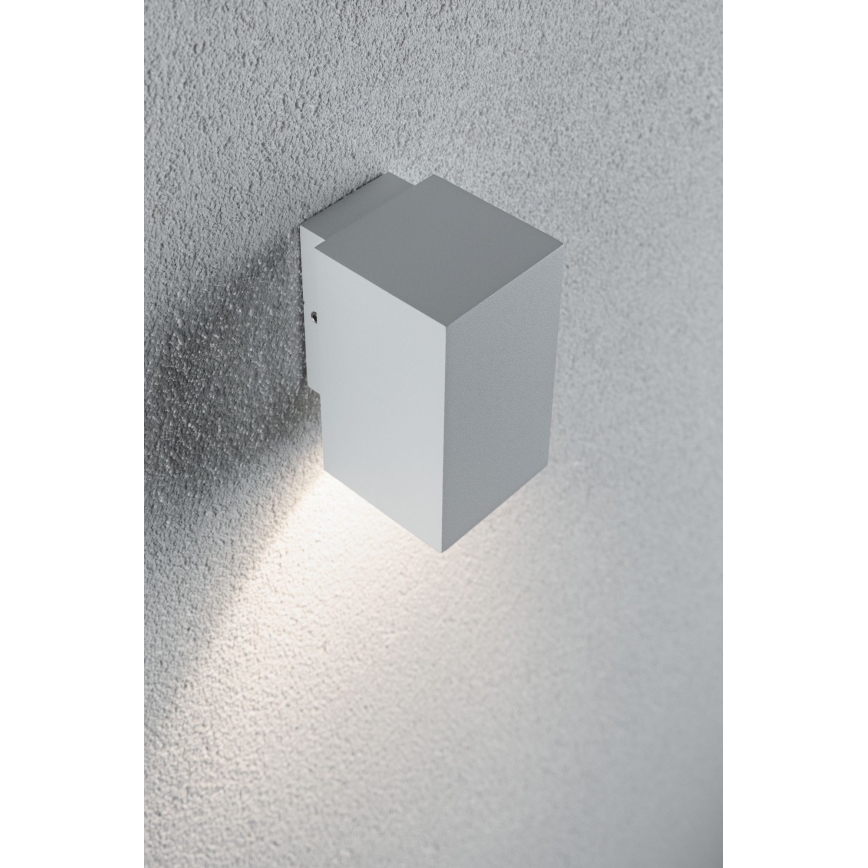 Paulmann 94329 - LED/3,8W IP44 Outdoor wall light FLAME 230V white