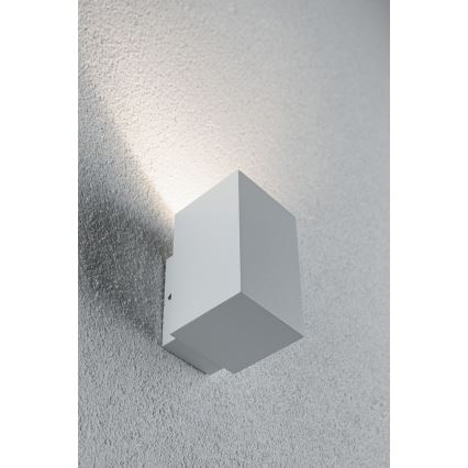 Paulmann 94329 - LED/3,8W IP44 Outdoor wall light FLAME 230V white