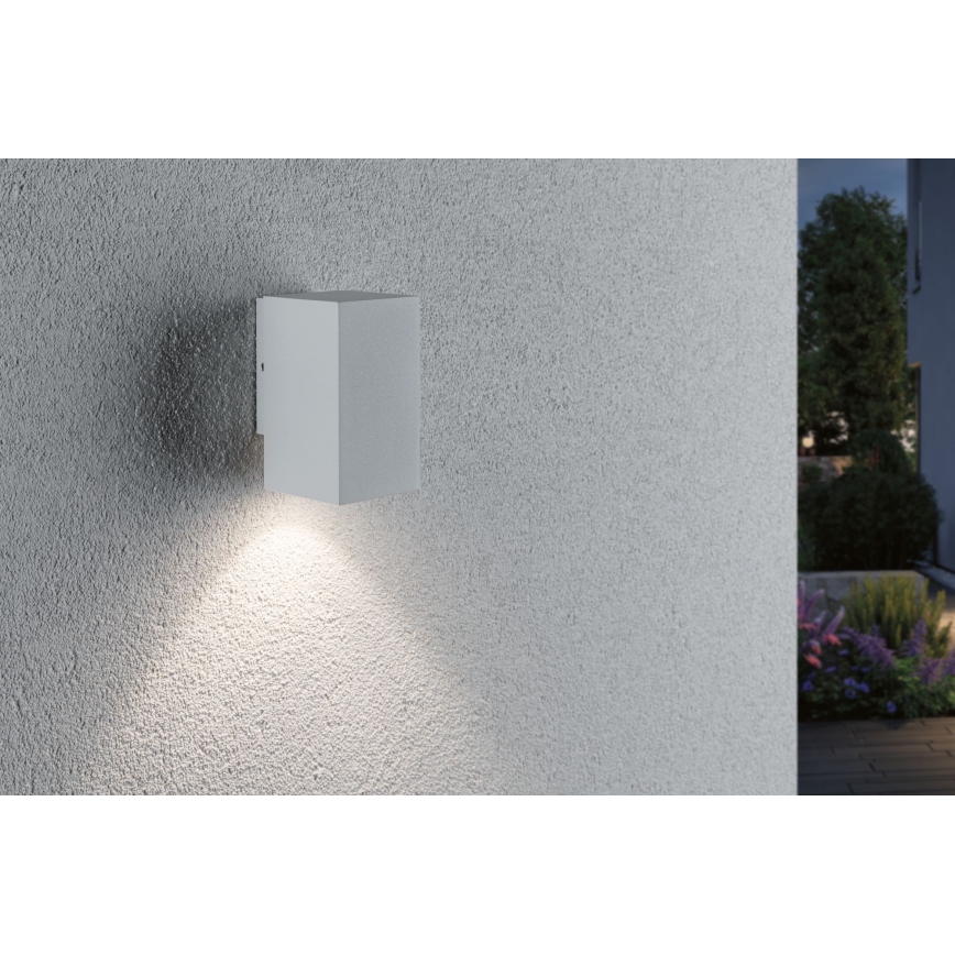 Paulmann 94329 - LED/3,8W IP44 Outdoor wall light FLAME 230V white