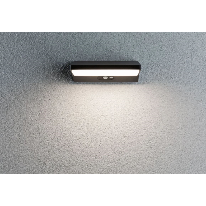 Paulmann 94333 - LED/7,4W IP44 Outdoor wall light with a sensor HOUSE 230V