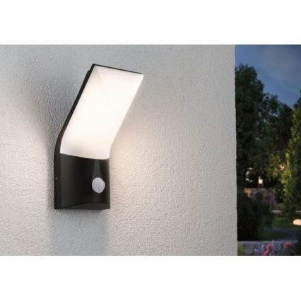 Paulmann 94402 - LED/10W IP44 Outdoor wall light with a sensor ADYA 230V