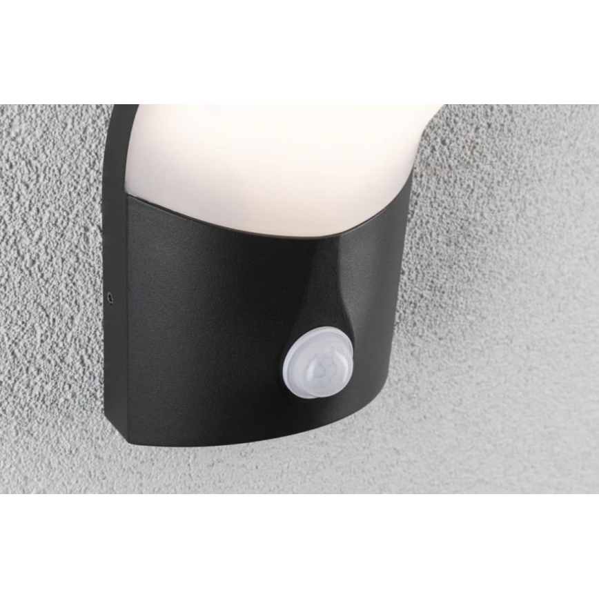 Paulmann 94402 - LED/10W IP44 Outdoor wall light with a sensor ADYA 230V