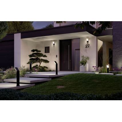 Paulmann 94403 - LED/10W IP44 Outdoor lamp with sensor ADYA 230V