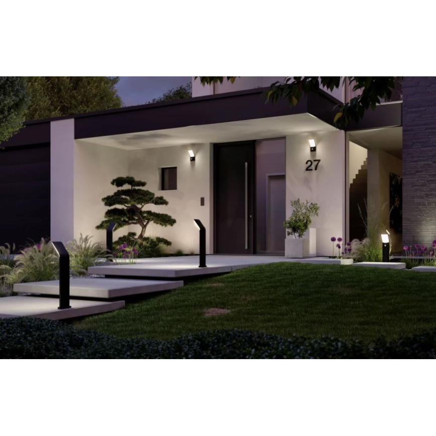 Paulmann 94403 - LED/10W IP44 Outdoor lamp with sensor ADYA 230V