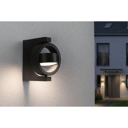 Paulmann 94406 - LED/8W IP44 Outdoor wall light SWIVEA 230V