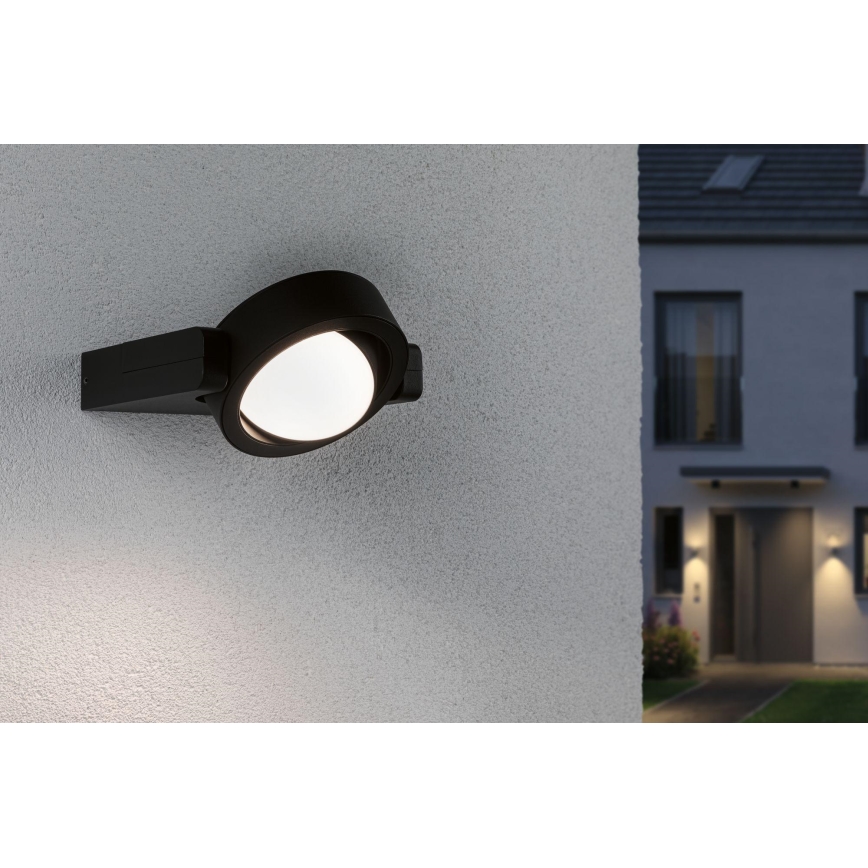 Paulmann 94406 - LED/8W IP44 Outdoor wall light SWIVEA 230V