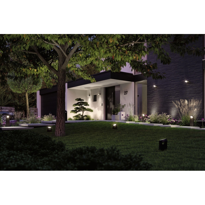 Paulmann 94407 - LED/8W IP44 Outdoor lamp SWIVEA 230V