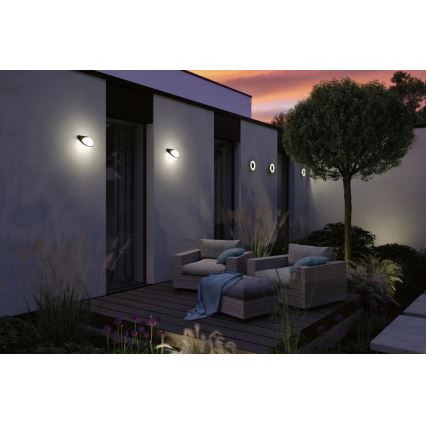 Paulmann 94409 - LED/4W IP44 Outdoor wall light CIRCEA 230V