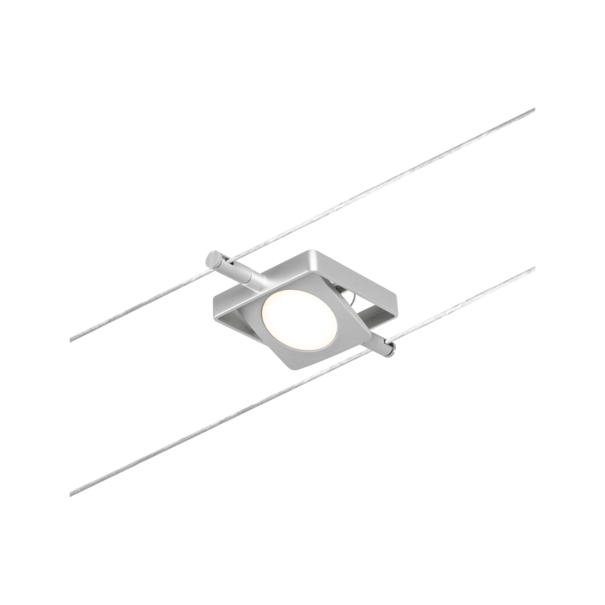 Paulmann 94420 - Set 5x LED/4.5W Complete MAC cable system 230V matte chrome