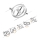 Paulmann 94436 - SET 5xGU5,3/10W Spotlight for string system CARDAN 230V matte chrome