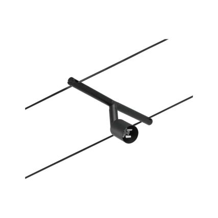 Paulmann 94446 - SET 5xGU5,3/10W Spotlight for a string system SALT 230V black